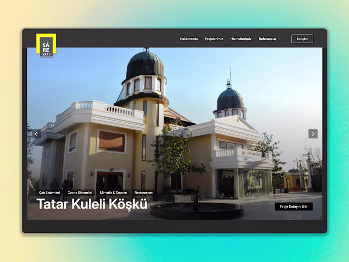 Sareyapi.com Design & Framer Development