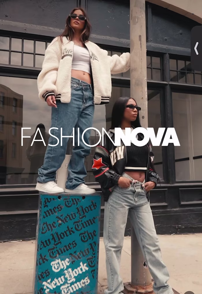 E-commerce Styling: Fashion Nova