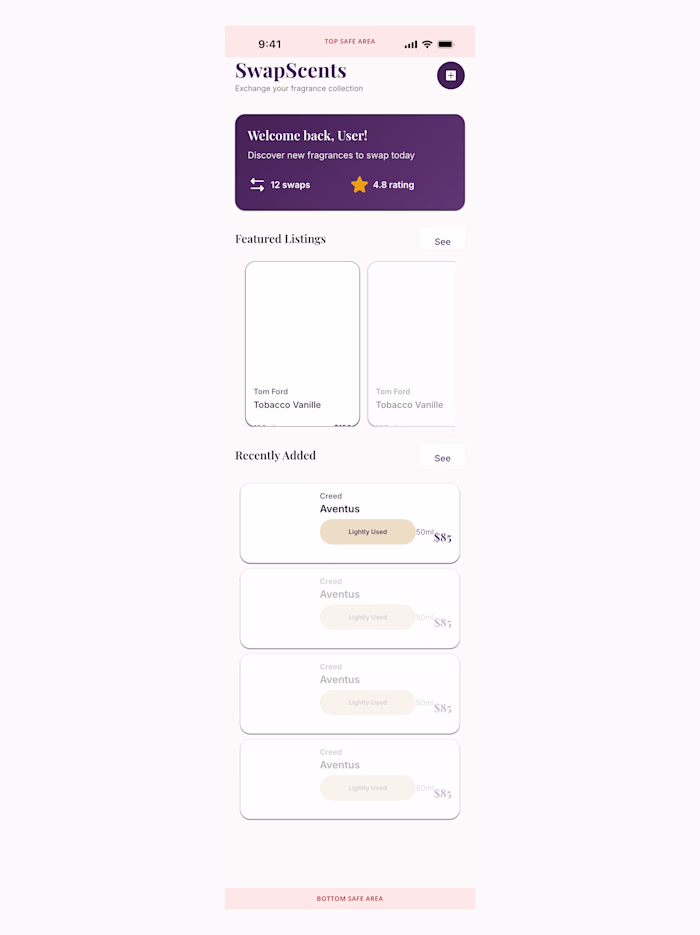 Building a mobile-first marketplace app