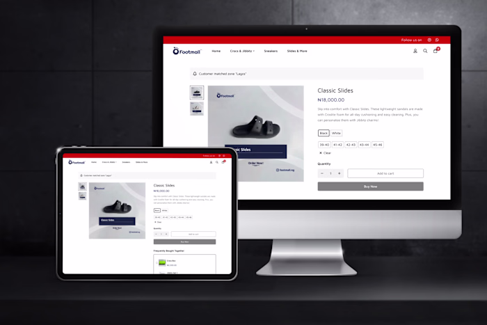 E-Commerce Website Development - Footmall