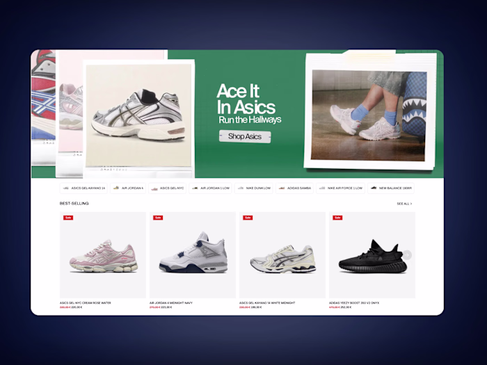 Shopify Ecommerce store Design