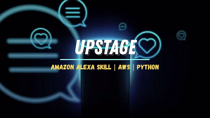 Upstage Alexa Skill | Amazon Alexa skill Development | AWS Lamb…
