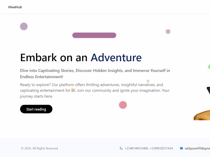 HiveHub - Social Post Web App