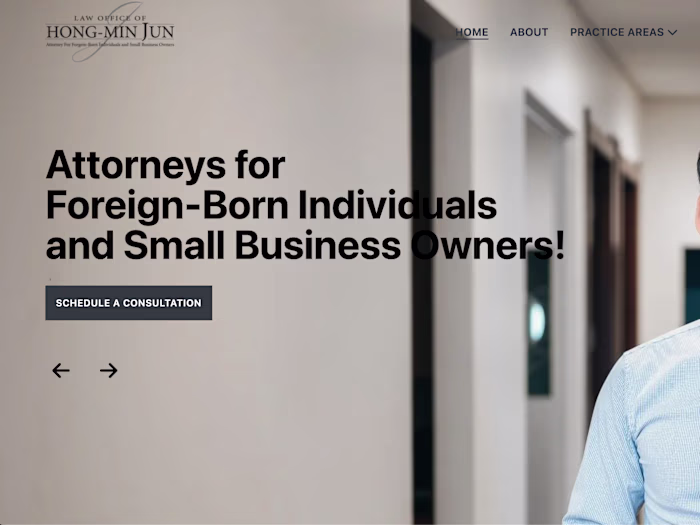 Law Firm Website Redesign – SEO + Blog Integration