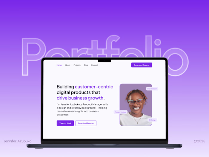 Personal Portfolio Website Design and Development