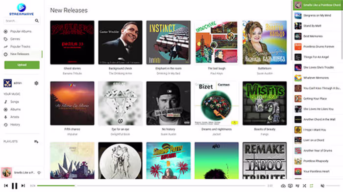 Stream Wave Music Streaming Website