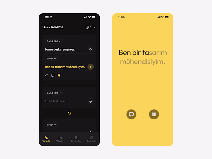 More screens from the translation