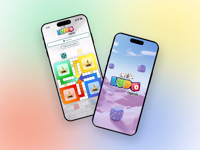 UI/UX Design for Ludo Legends Multiplayer App