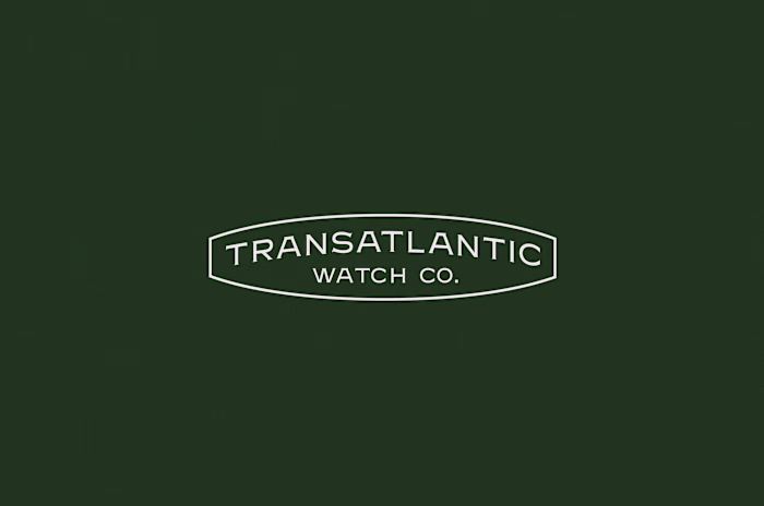 Typographic Design for The Transatlantic Watch Company