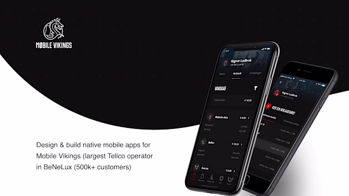 Designing mobile app for Mobile Vikings