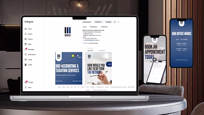 BRD Taxation Social Media Templates and Branding Refresh