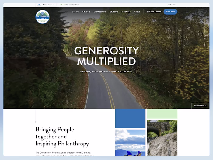 An Nonprofit Website Redesign During a Time of Need