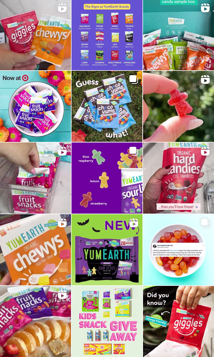 @yumearth | Social Media Management + UGC Creation