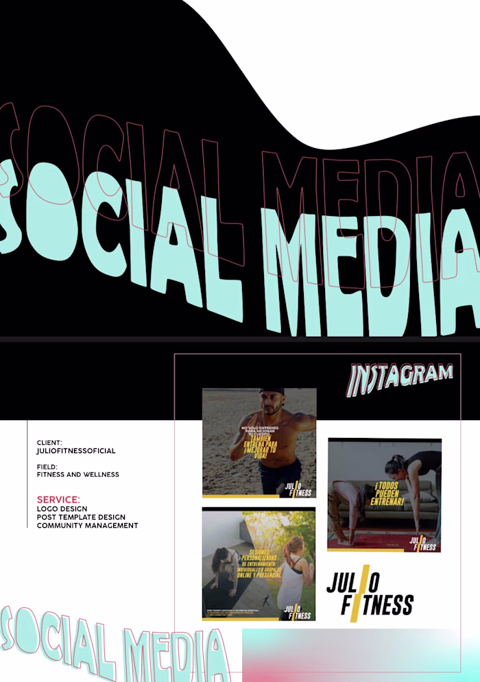 J.F. | Social Media Posts & Logo Design