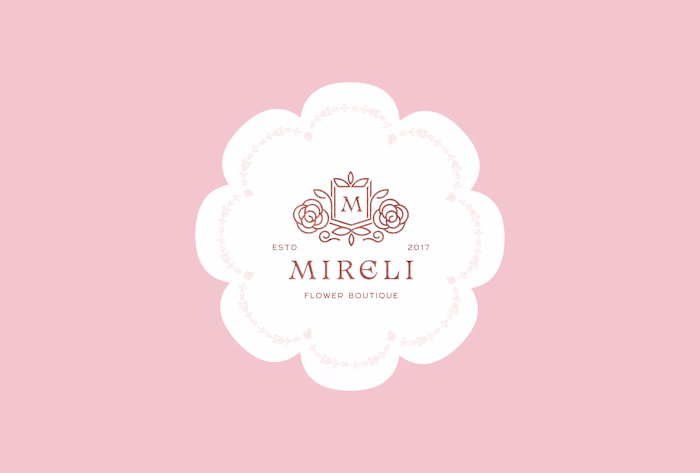 MIRELI Flower Boutique: Brand Identity