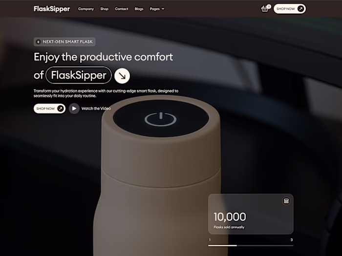 FlaskSipper Smart Thermos