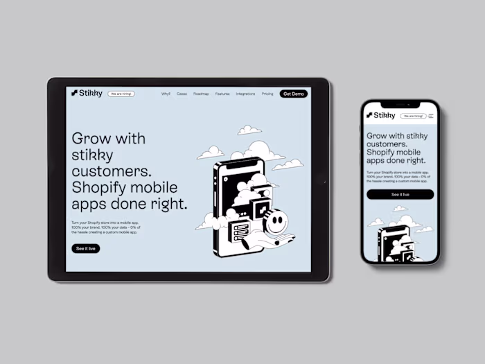 Stikky | Design & Framer Development