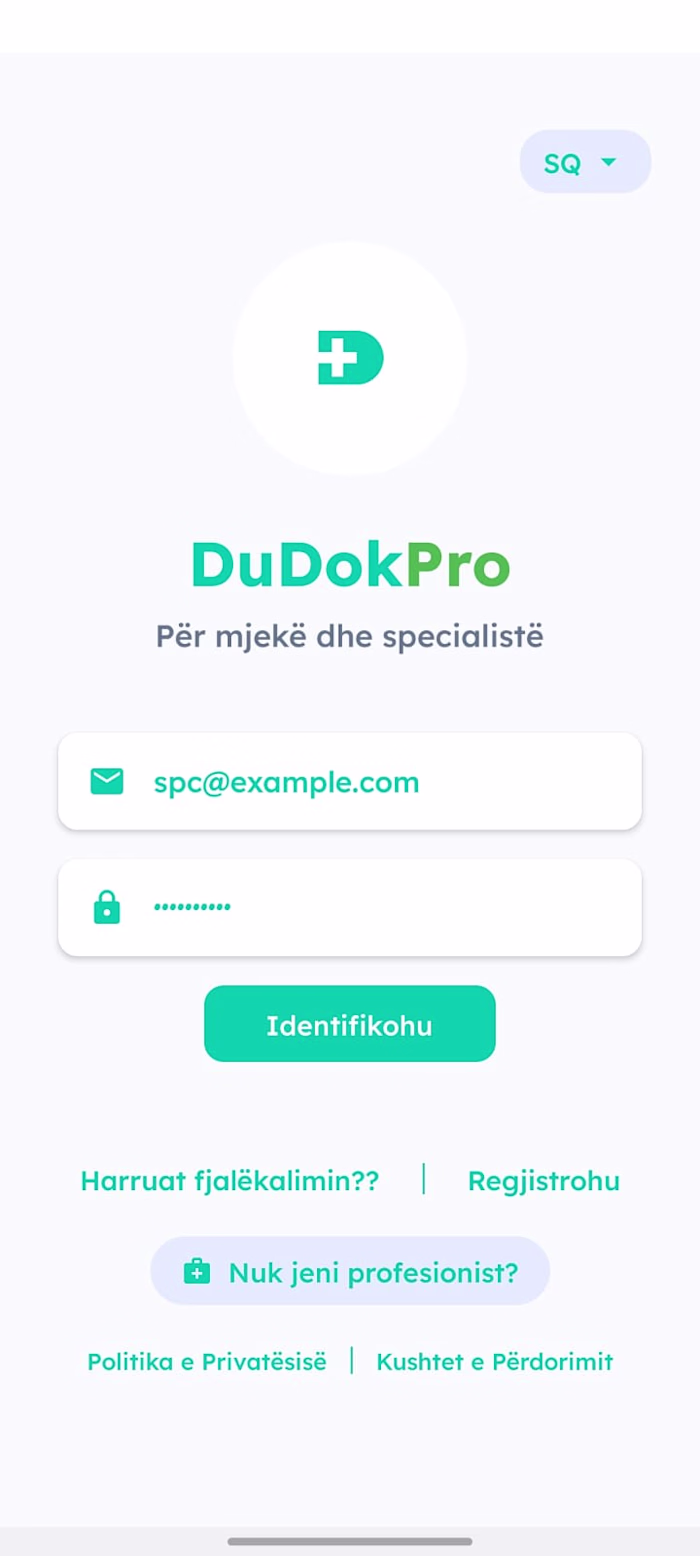 Dudok Pro App Development
