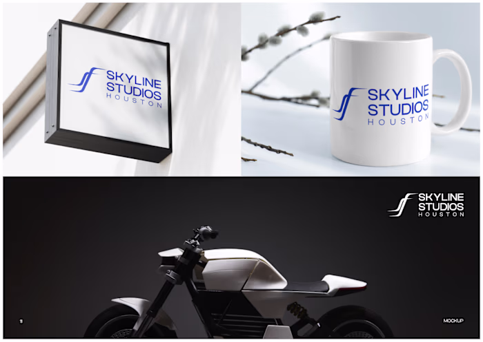 Skyline Studios Houston - Brand Identity on Behance