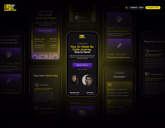 Era of No Code - Website Design & Development