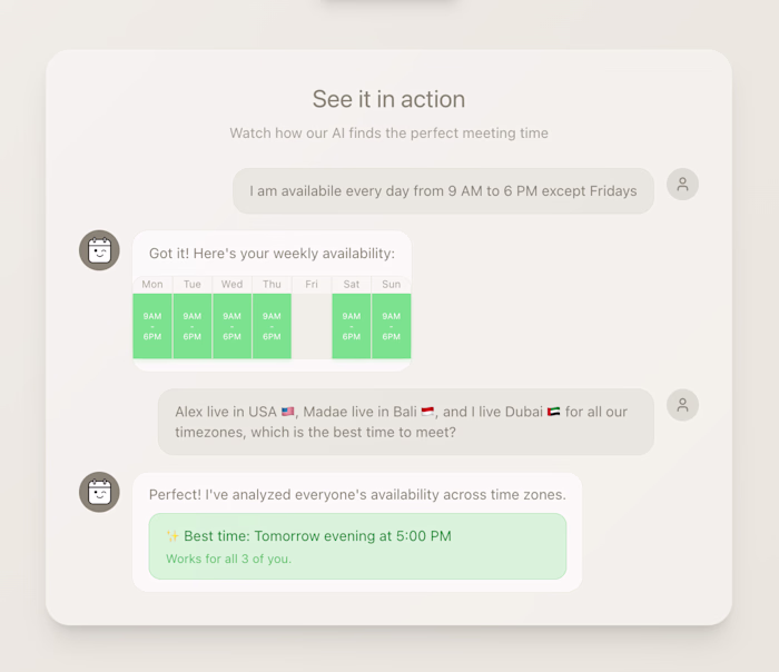 Almost done few days left, this will replace Calendly and ma...