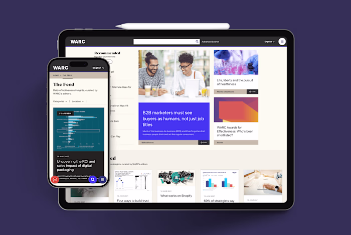 WARC: Branding & Website Design.