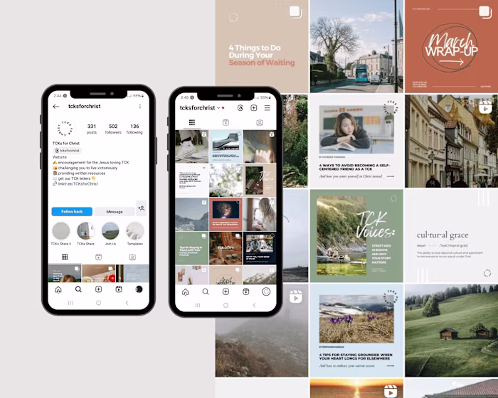 Social copy & design | T4C
