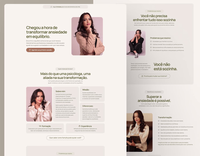 Kamylla Ferreira | Landing Page