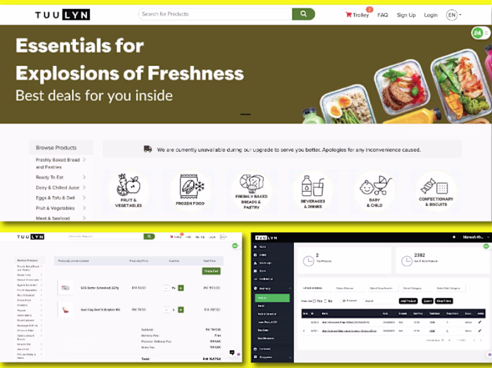 Tuulyn – Multi-Vendor Grocery E-commerce Platform