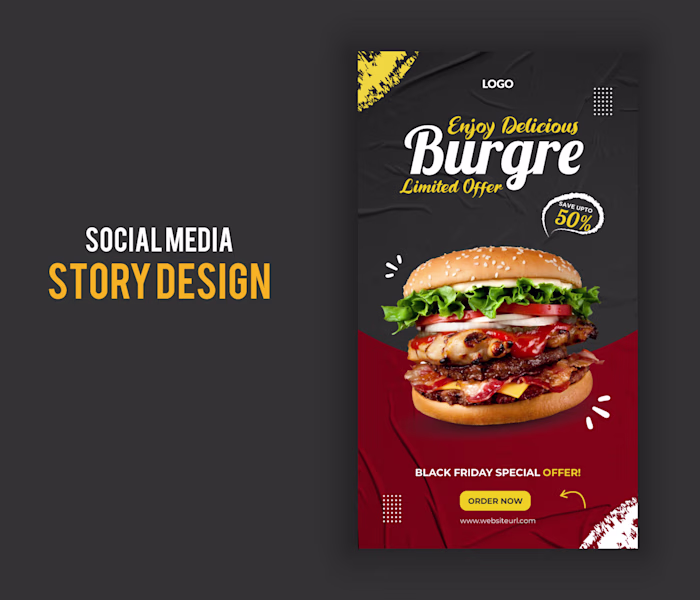 Social media story design for Instagram and Facebook :: Behance