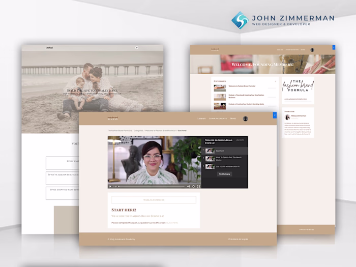 Instabrand Academy — Custom Kajabi Course Launch Instabrand ...