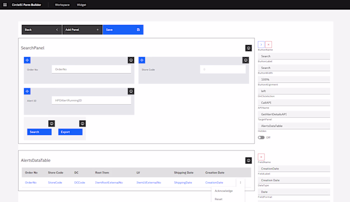 Form Builder for CircleBI