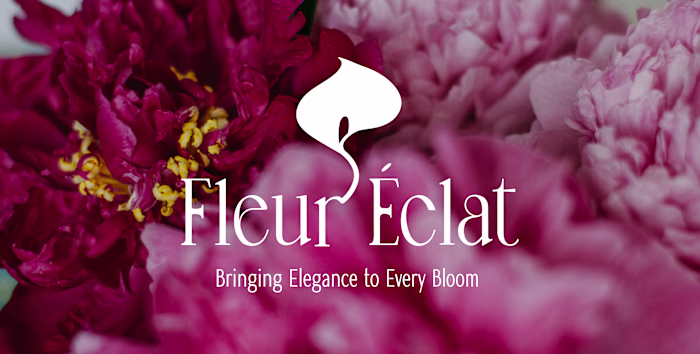Premium Flower Shop Logo Design