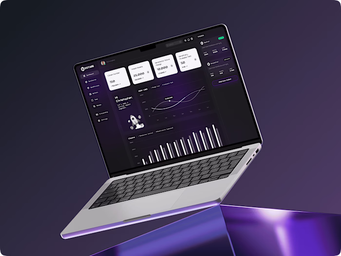 DOTARE Dashboard — Blockchain Platform
