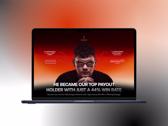 Tom Gibbs Landing Page Development