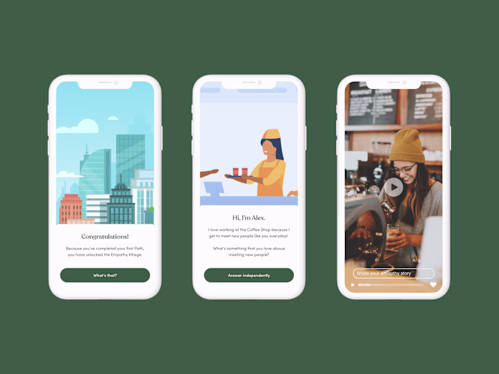 Empathy Village - UX Design
