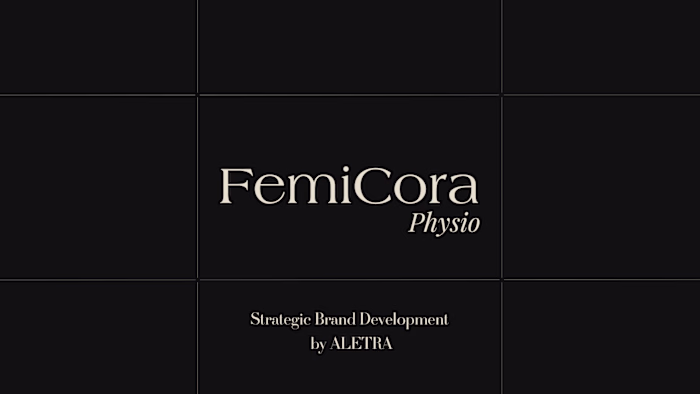 FemiCora Physio Brand Identity for Women’s Pelvic Health