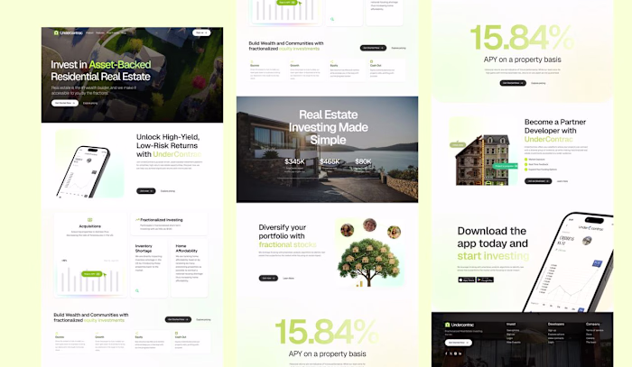 Landing Page Design for Undercontrac
