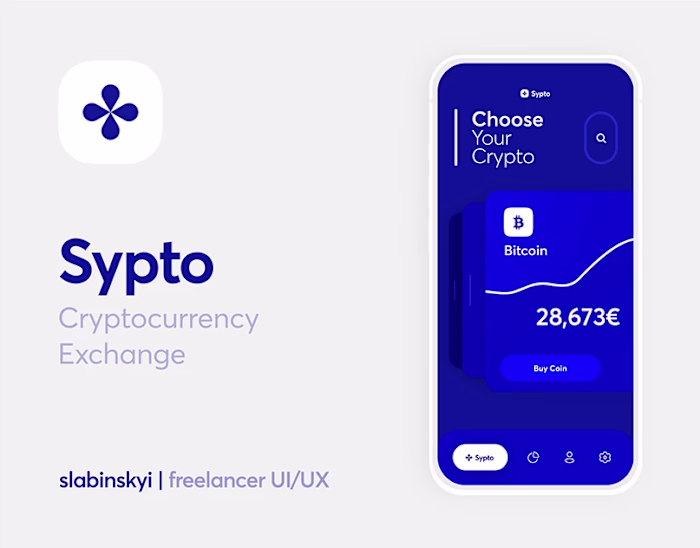 Sypto - Cryptocurrency Exchange / UI/UX