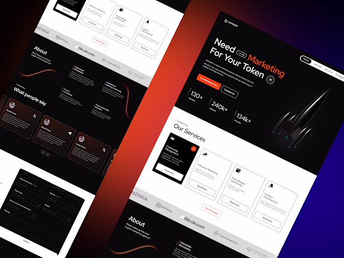 10 pages  website for