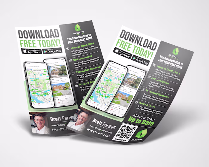 R3 Realty Flyer Design