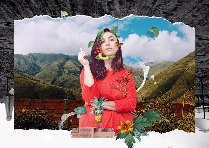 Anna Zechini - Collages