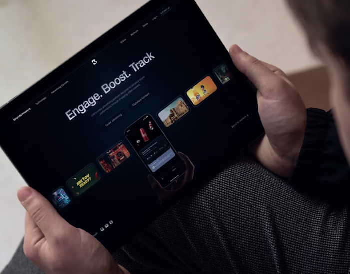 Website & Platform UX/UI of Video Ads Platform