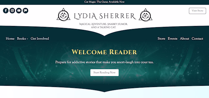 Best-Selling Author Website & Branding