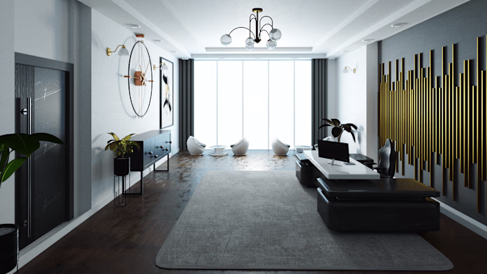 3D Office Design interior