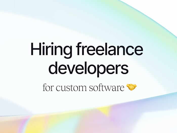 Hiring Freelance Developers for Custom Software