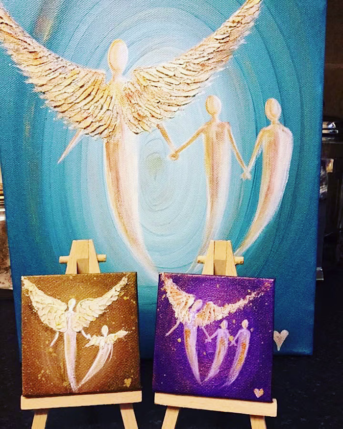 Angelic Reiki Infused Paintings -