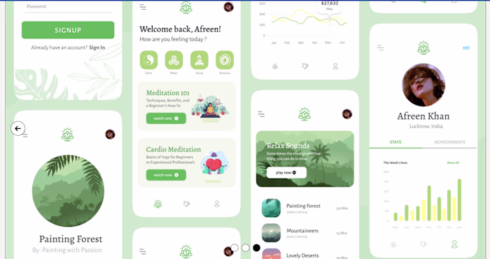Mobile App Design for Tech