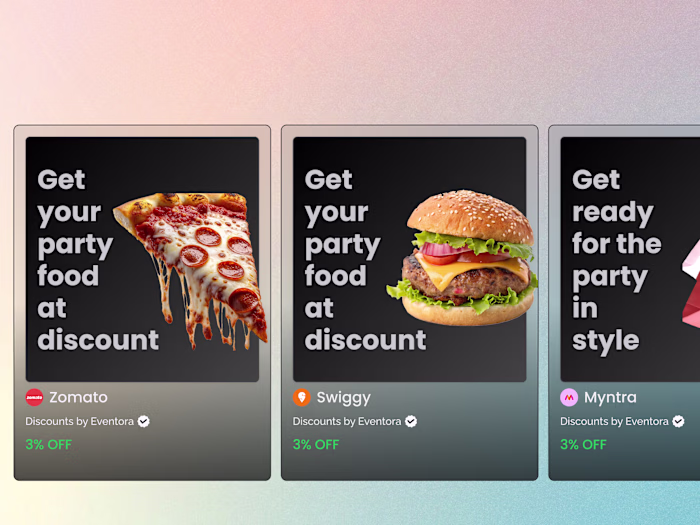 Brand card design by 9UI