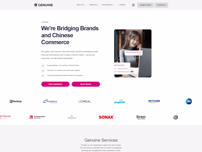 Top China E-commerce & Social Media Marketing Agency | Genuine